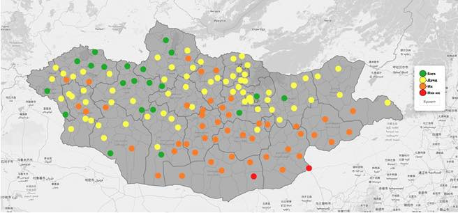Ой хээрийн бүсэд зорчихдоо гал гаргахгүй байхыг анхааруулж байна